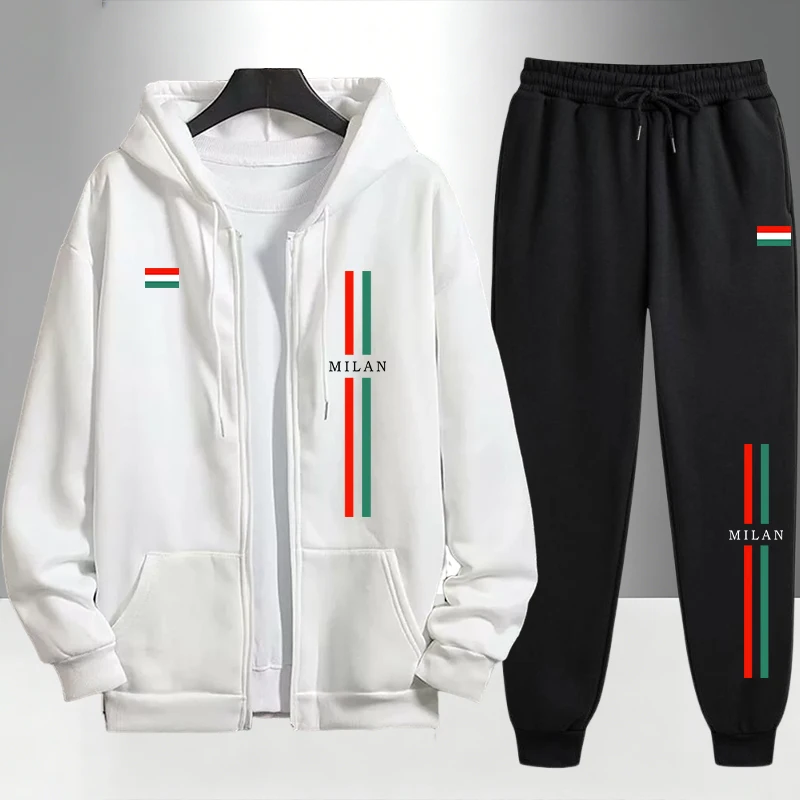 2026 Italy Printed Men's Set Z - đánh giá và giá Mens Fashion Suits