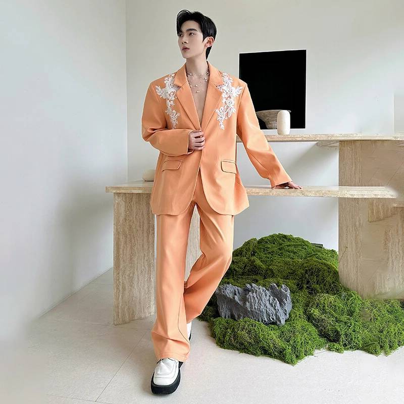 LUZHEN Spring New Elegant Temp - đánh giá và giá Mens Fashion Suits