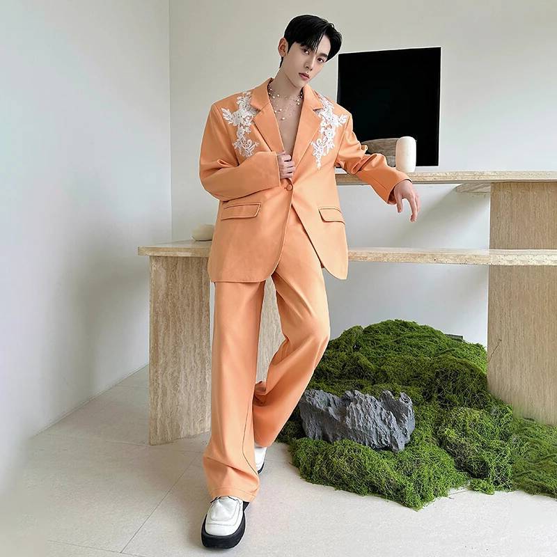 LUZHEN Spring New Elegant Temp - đánh giá và giá Mens Fashion Suits