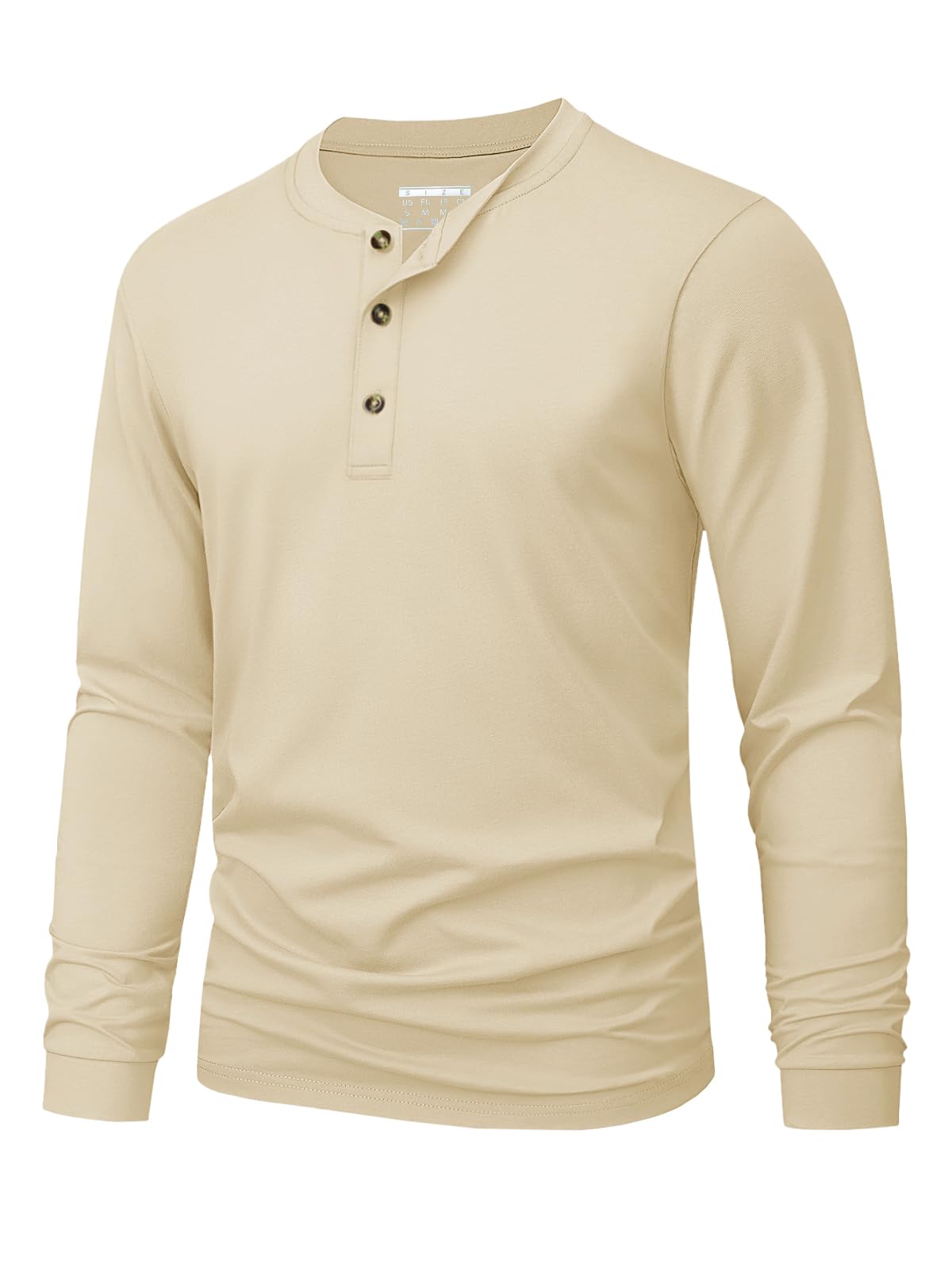 Men's Henley T-Shirt Simple So - đánh giá và giá Men'S Fashion Clothing