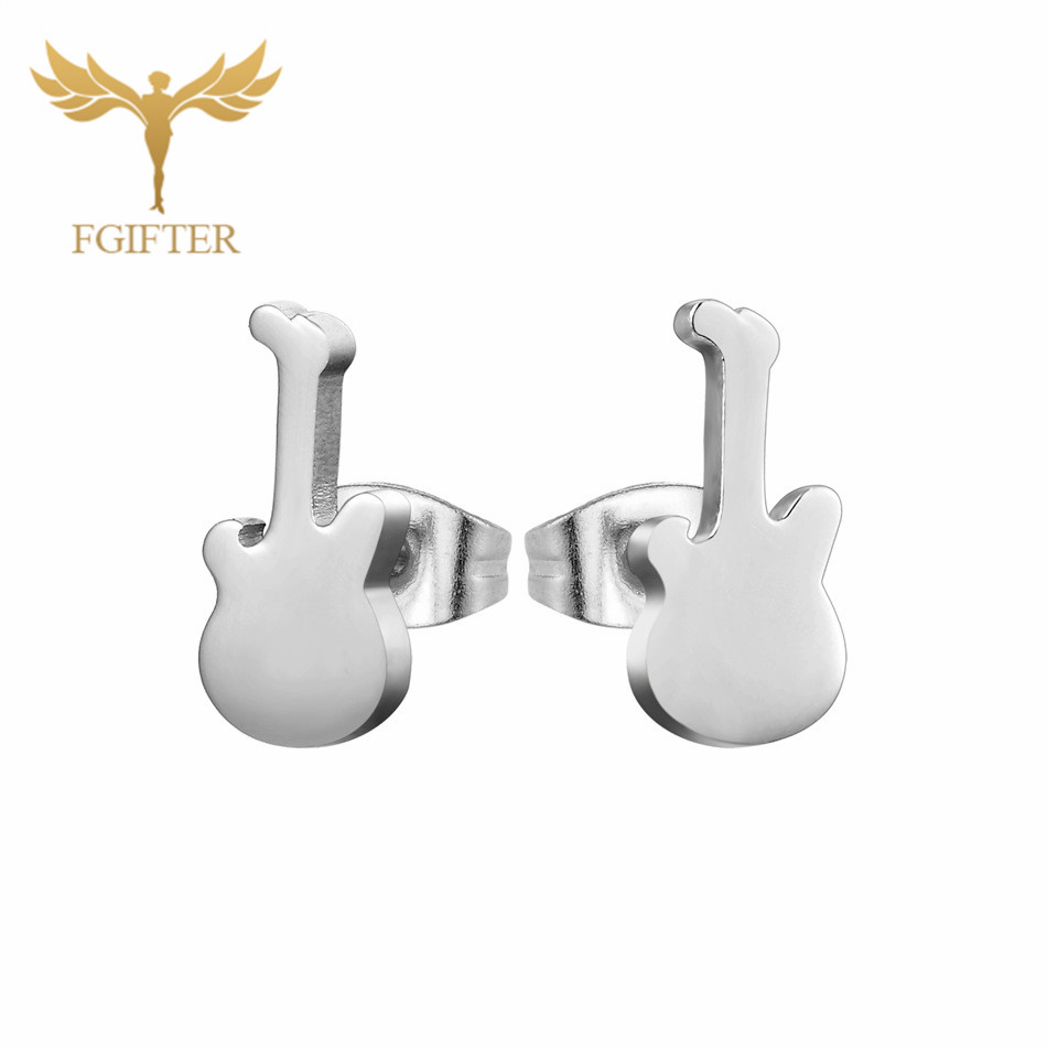 12 Pairs Music Guitar Earrings - đánh giá và giá Mens Fashion Store