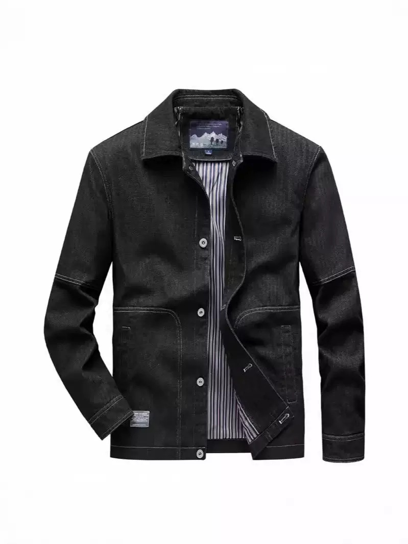 Autumn and Spring Fashion Tren - đánh giá và giá Mens Fashion Denim Jacket