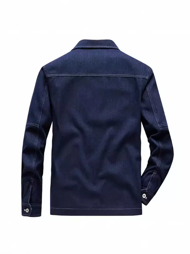 Autumn and Spring Fashion Tren - đánh giá và giá Mens Fashion Denim Jacket
