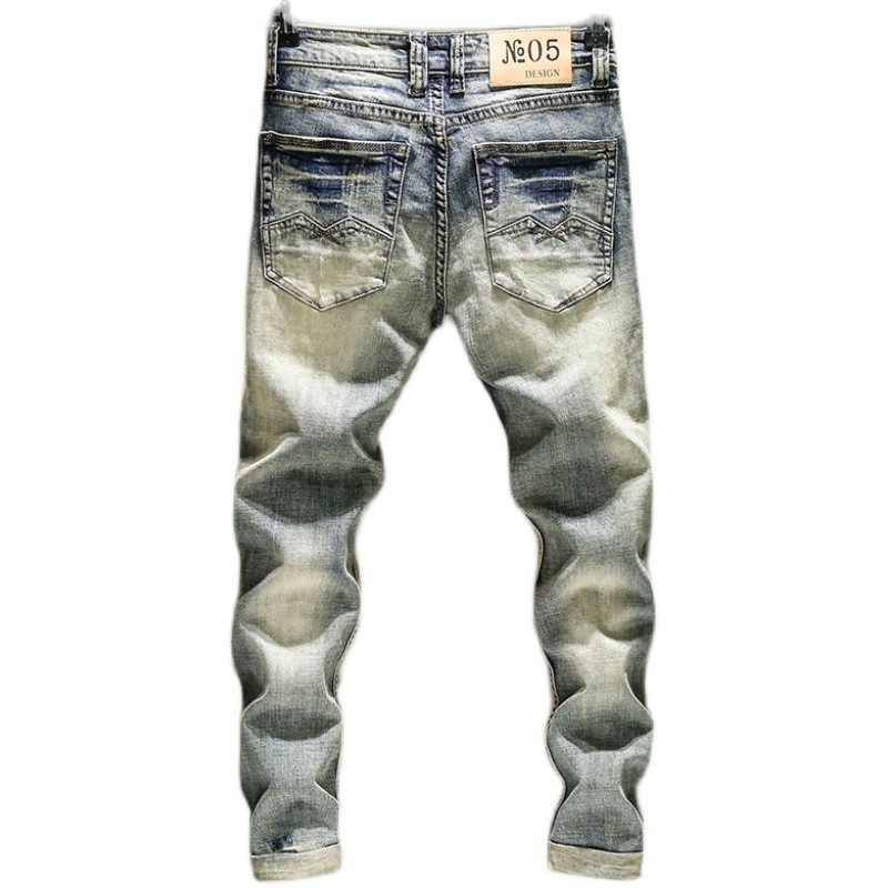 Thun Cũ Quần Quần Jeans Nam 20 - đánh giá và giá Skinny Jeans Ripped