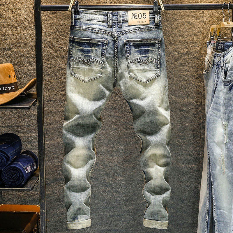 Thun Cũ Quần Quần Jeans Nam 20 - đánh giá và giá Skinny Jeans Ripped