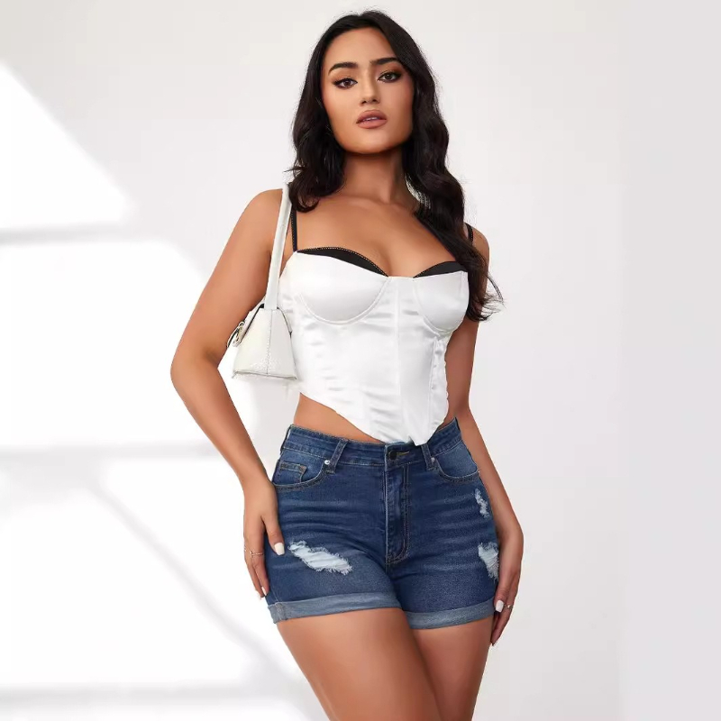 Women Jeans Hight Waist Pants  - đánh giá và giá Skinny Jeans Ripped